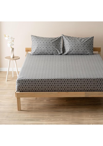 | Mix & Match | Blanj | Pamuklu Tek Kişilik Çarşaf Seti Antrasit