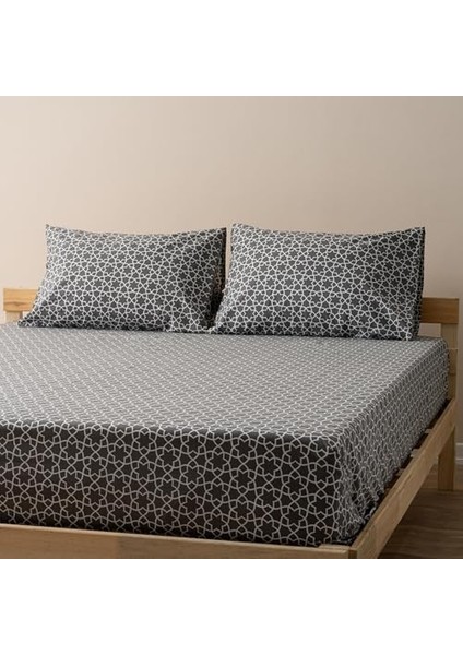| Mix & Match | Blanj | Pamuklu Tek Kişilik Çarşaf Seti Antrasit