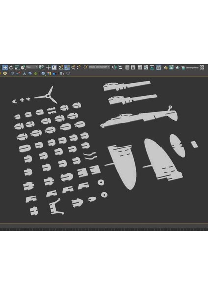 Assbling Aeroplane 3D Puzzle Uçak Modeli