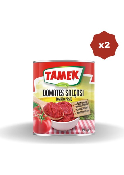 Domates Salçası 830 gr - (2 Adet)