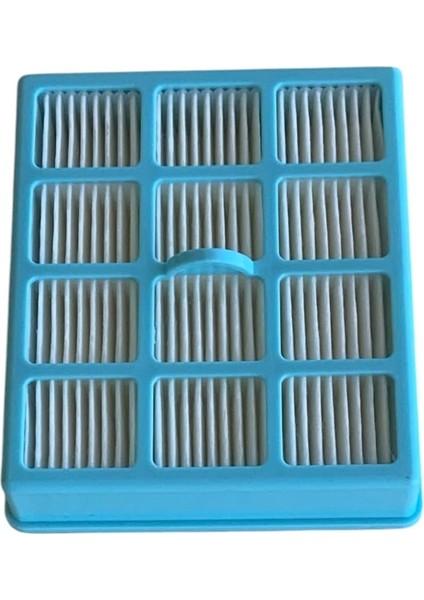 Süpürge Çıkış Hepa Filtre - Mavi Plastik - 2 Adet - Phılıps FC8130 Easy Life