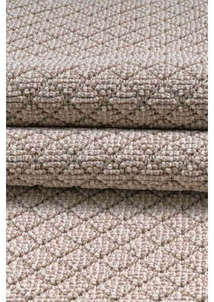 Bukleli Modern Iskandinav Makine Halısı Yolluk Mutfak Salon Oturma Odası Koridor Antre Balkon Sisal