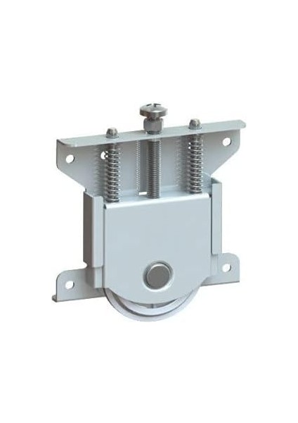 Gardrop Kapak Tekerleği 80KG Tek Makara Mekanizması