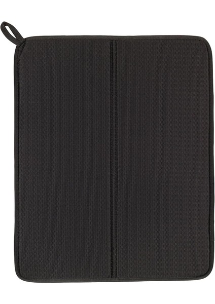 Bulaşık Kurutma Matı 44 x 36 cm Yıkanabilir ve Dayanıklı-Gri