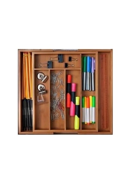 Ayarlanabilir Çekmece Içi Ölçü Ayarlı Kaşıklık 5-7 Bölmeli modelleri