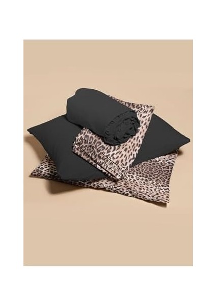 Desenli Lastikli Çarşaflı Tek Kişilik Nevresim Takımı modelleri