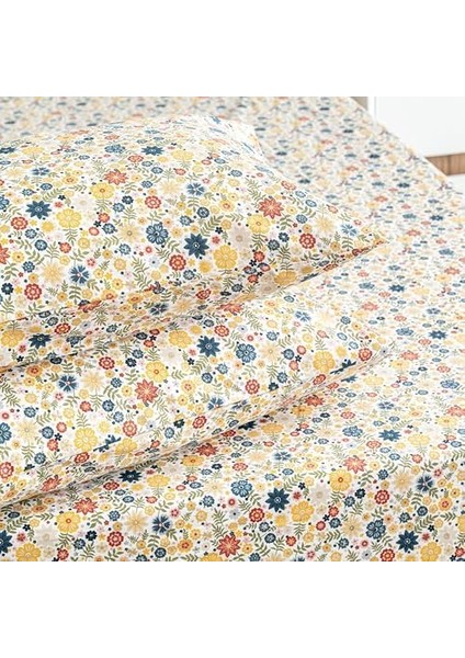 | Liberty | Pamuklu Tek Kişilik 120 x 200 Lastikli Çarşaf Seti Sarı fiyatları