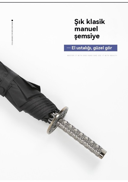 % 30 Otomatik Samuray Bıçak Saplı Anime Şemsiye (Yurt Dışından) modelleri