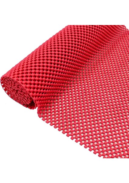 Halı Kaydırmaz Lateks, Kaydırmaz Mat, Halı ve Kilimler Için Kaydırmaz Halı Matı (60 x 90 cm ) Farklı Renk Seçenekleriyle (Kırmızı)