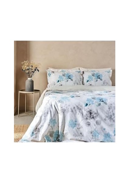 Claire Delfina Desenli Pamuk Çift Kişilik Nevresim Takımı fiyatları