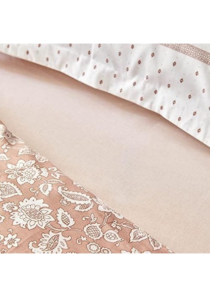 Home Celerina Pembe Çift Kişilik Nevresim Takımı (Fitted)
