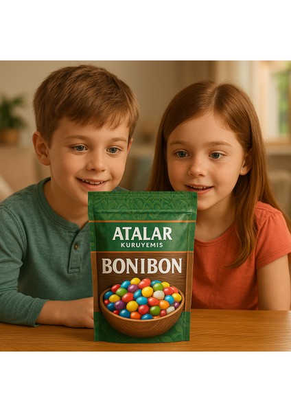 Atalar Kuruyemiş Renkli Bonibon Draje 250 gr – Neşeli Renkler, Tatlı Lezzetler!