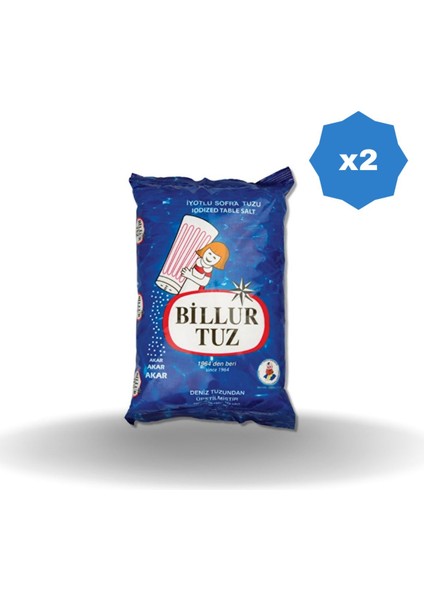 İyotlu Tuz 1500 gr - (2 Adet)