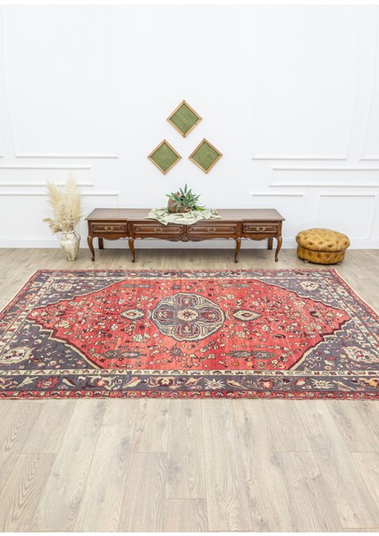 Piravi Çiçek Desenli El Dokuma Halı 217 x 334 cm fiyatları