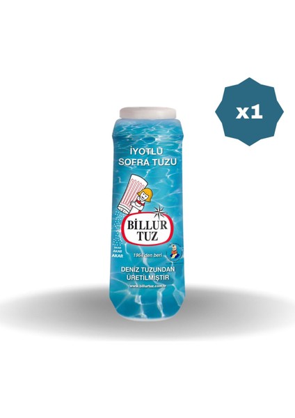 Tuz Tuzluklu 500 gr - (1 Adet)