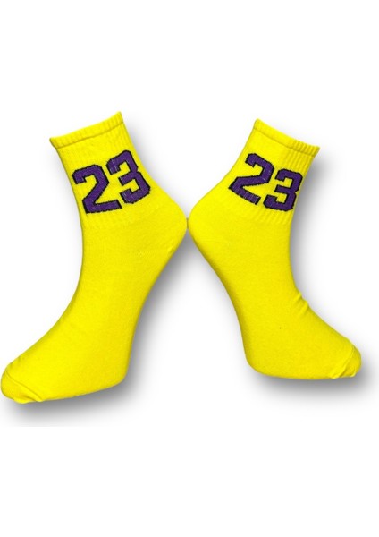 2'Li Basketbol Temalı Esnek Nem Alabilen Pamuklu Spor Soket Çoraplar modelleri