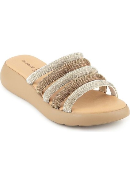 Laki Anatomik Taban Kadın Terlik Altın fiyatları