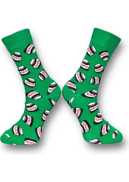 3'Lü Çikolata Motifli Esnek Nem Alabilen Pamuklu Spor Soket Çoraplar fiyatları