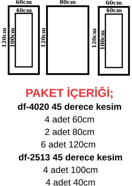 Dekoratif Boyanabilir Duvar Çıtası