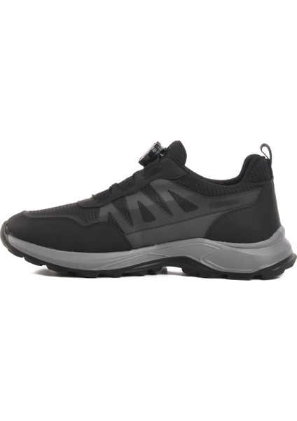 Siyah Memory Foam Misina Bağcıklı Erkek Spor Ayakkabı 250436 M