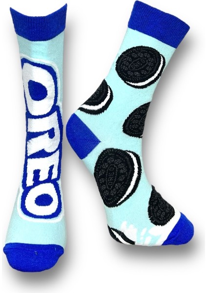 4'Lü Sıcak Hava Balonu, Avokado, Kurabiye Ve Narenciye Tasarımlı Esnek Nem Alabilen Pamuklu Spor Soket Çoraplar fırsatları