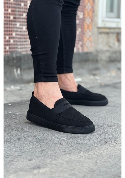 Kömür Triko Babet Erkek Casual Ayakkabı - 668738-1453