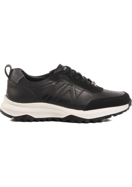 Siyah Hakiki Deri Erkek Casual Ayakkabı Ciksa M modelleri