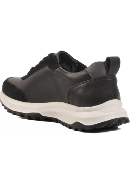 Siyah Hakiki Deri Erkek Casual Ayakkabı Ciksa M fırsatları