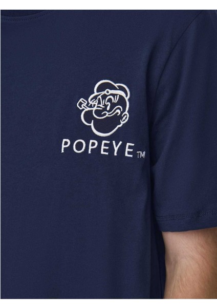 Erkek Popeye Regular Kısa Kollu Tişört 22029521 modelleri