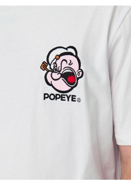 Erkek Popeye Regular Kısa Kollu Tişört 22029521 modelleri