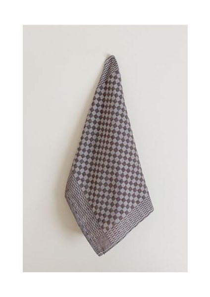 & Stone Kareli Kahverengi Mutfak Kurulama Bezi 40 x 60 cm fiyatları