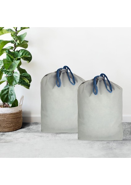 Torbası, Seyahat Organizer, Kirli Çamaşır Torbası,valiz Içi Organizer, Çamaşır Sepeti, Saklama Çantası (Gri)