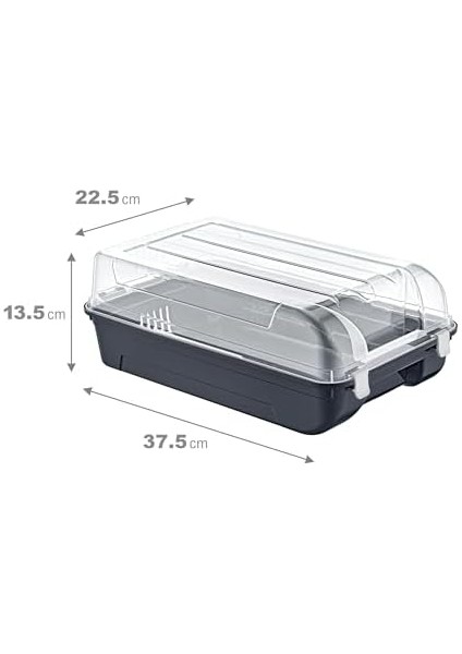 2'li Set Erkek Antrasit Ayakkabı Kutusu fiyatları