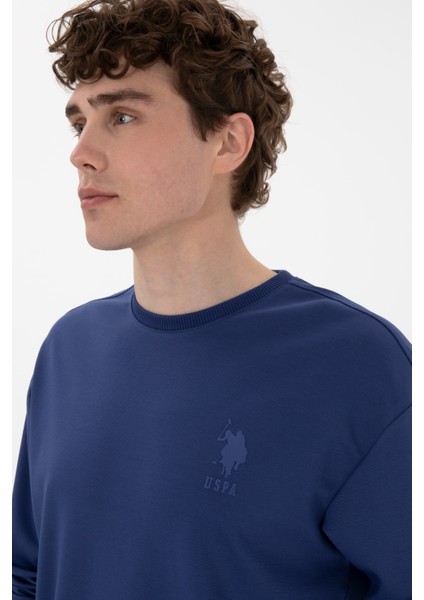 Erkek Açık Lacivert Sweatshirt 50300048-VR059