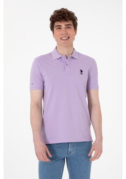 Erkek Lila Tişört Basic 50307699-VR034