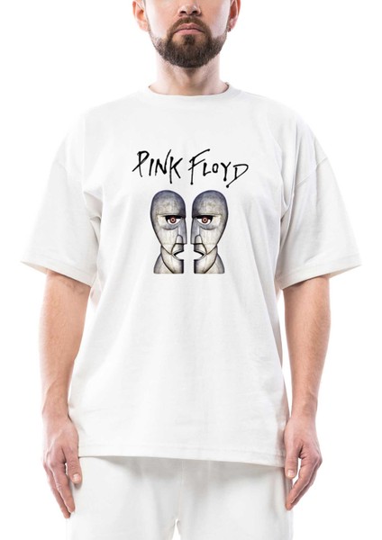 Pink Floyd The Division Bell Oversize Beyaz Tişört