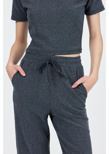 Indigo Bisiklet Yaka Bürümcük Doklu Kumaş Alt Üst Takım 1455 fırsatları