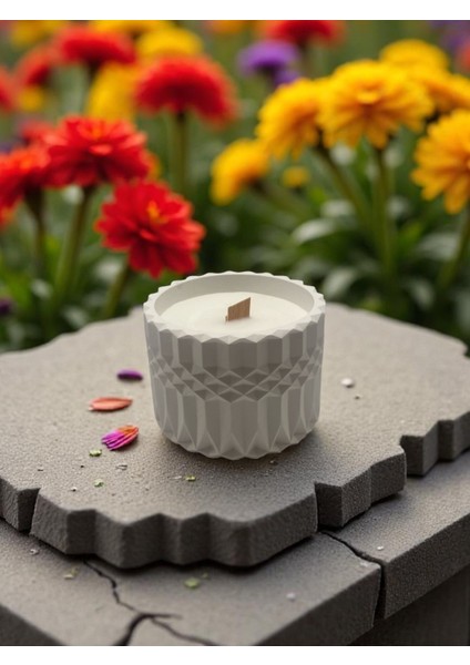 Dekoratif Hediyelik Soya Wax Lavanta Kokulu Mum