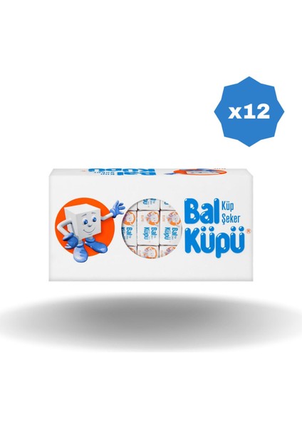 Balküpü Elite Sargılı Küp Şeker 750 gr - (12 Adet)