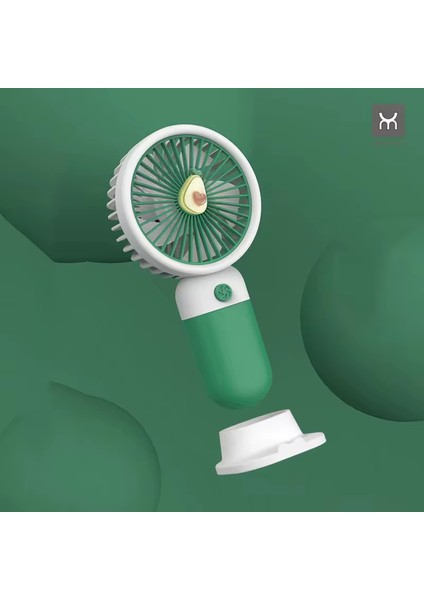 Şarjlı Masa Üstü ve El Fan Taşınabilir Şarj Edilebilir Serinletici Mini Fan