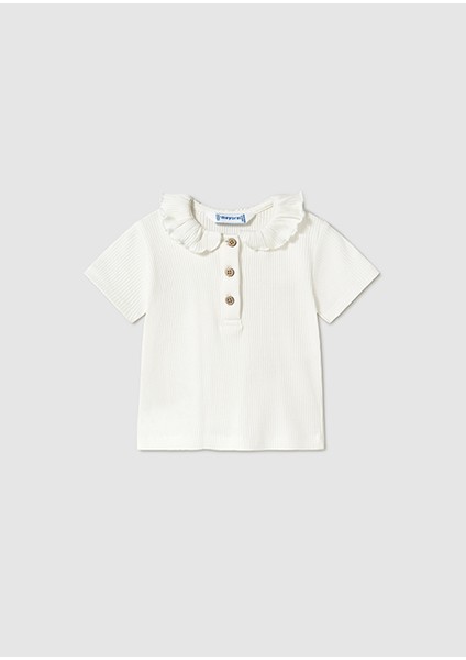 Bebek Fırfırlı Polo Gömlek