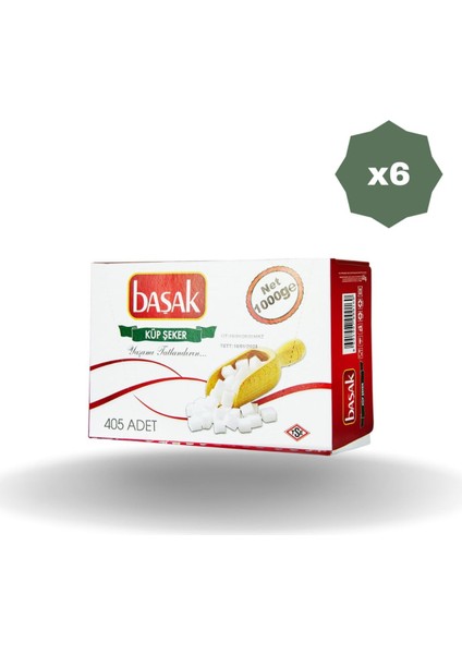 Küp Şeker 1 kg - (6 Adet)