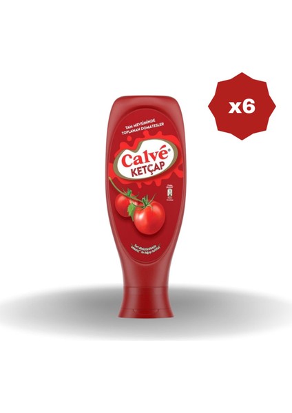 Ketçap 600 gr - (6 Adet)