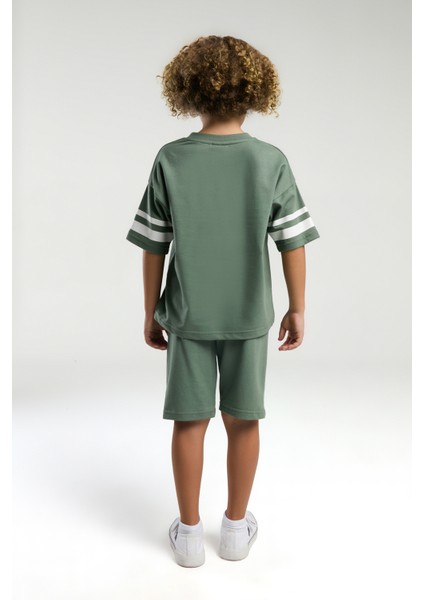 Erkek Çocuk Koyu Yeşil Pijama Takım 50310799-VR079 indirimleri