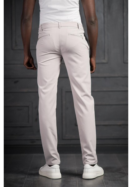 Beli Lastikli ve Iplikli Likralı Slimfit Yazlık Kumaş Jogger Pantolon fırsatları