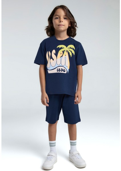 Erkek Çocuk Lacivert Pijama Takım 50310823-VR033