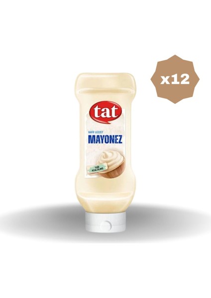 Mayonez Hafif Lezzet 345 gr - (12 Adet)