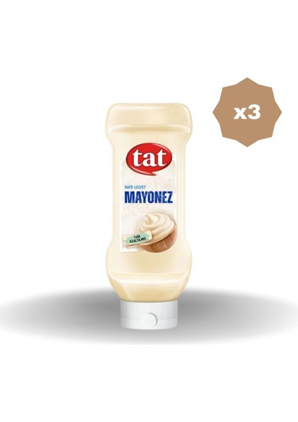 Mayonez Hafif Lezzet 345 gr - (3 Adet)