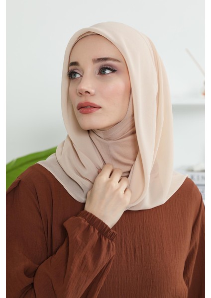 Penye Iç Boneli Şifon Şal,ps-45 fiyatları