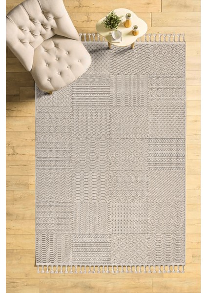 Bukleli Modern Iskandinav Makine Halısı Yolluk Mutfak Salon Oturma Odası Koridor Antre Balkon Sisal